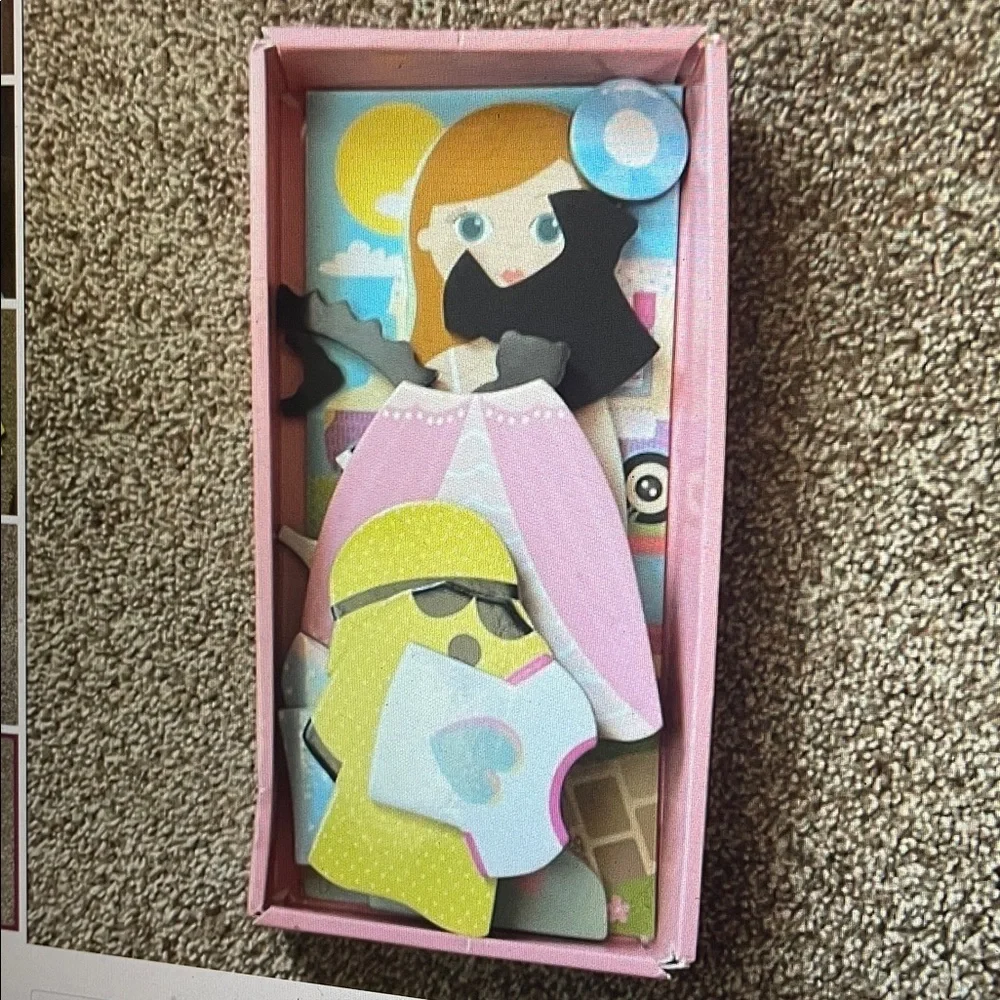 Magnetic Dress-Up Doll Set
